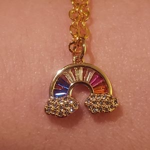 Handmade Rainbow Pendant Necklace
